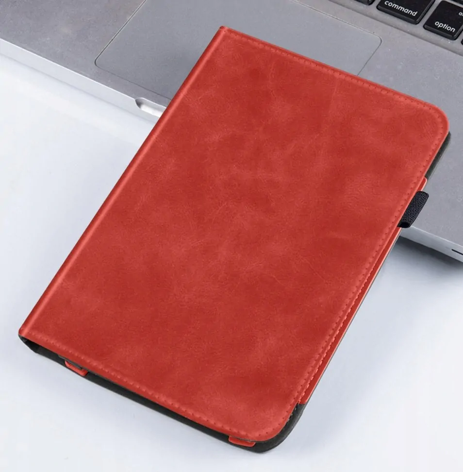 ARMORI Holder T046 - puzdro so stojanom pre Pocketbook 629/634 Verse (Pro) - červené, magnet, AutoSleep