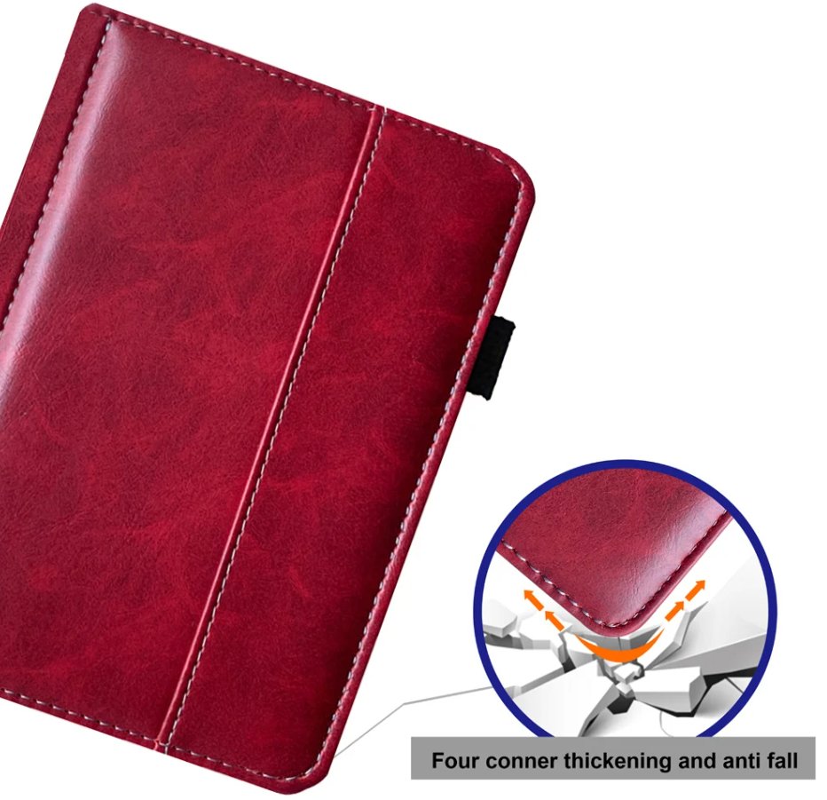 Armori Cutter C089 - univerzálne púzdro pre čítačky Amazon Kindle - Red/Red - červené