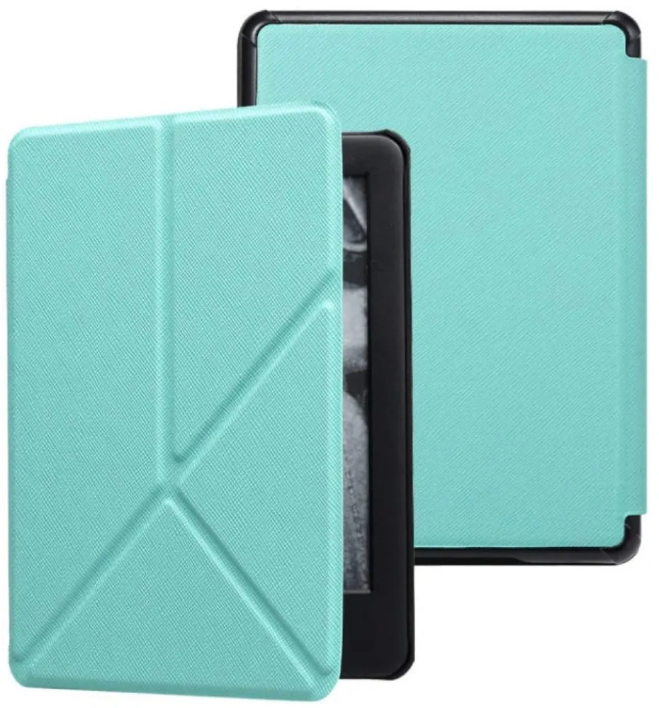 ARMORI STANDER S108, puzdro so stojanom Origami pre Amazon Kindle Voyage - tyrkysové