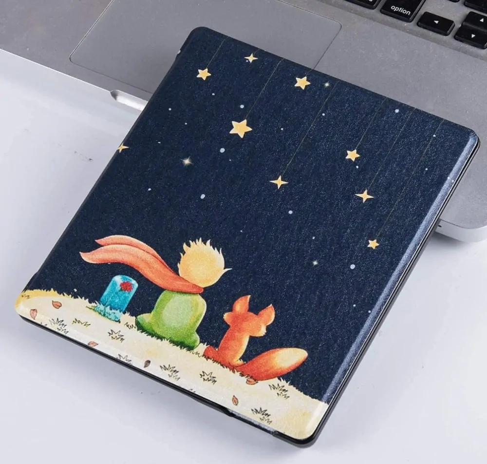 Armori Trimer T162, puzdro pre Amazon Kindle Oasis 2/3 - magnetické zatváranie, AutoSleep, motív Little Prince