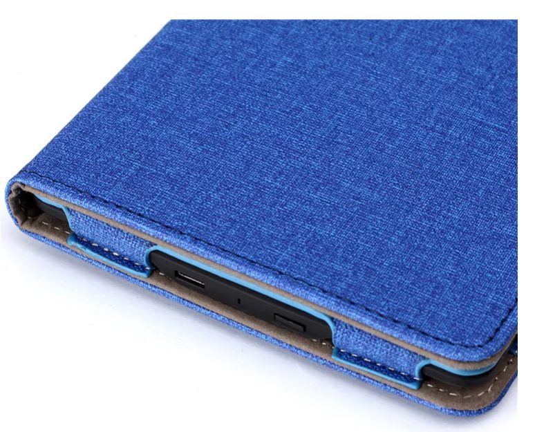 Puzdro Benello SK-02 na Amazon Kindle Paperwhite 1/2/3/4 - modré (Ocean Blue)