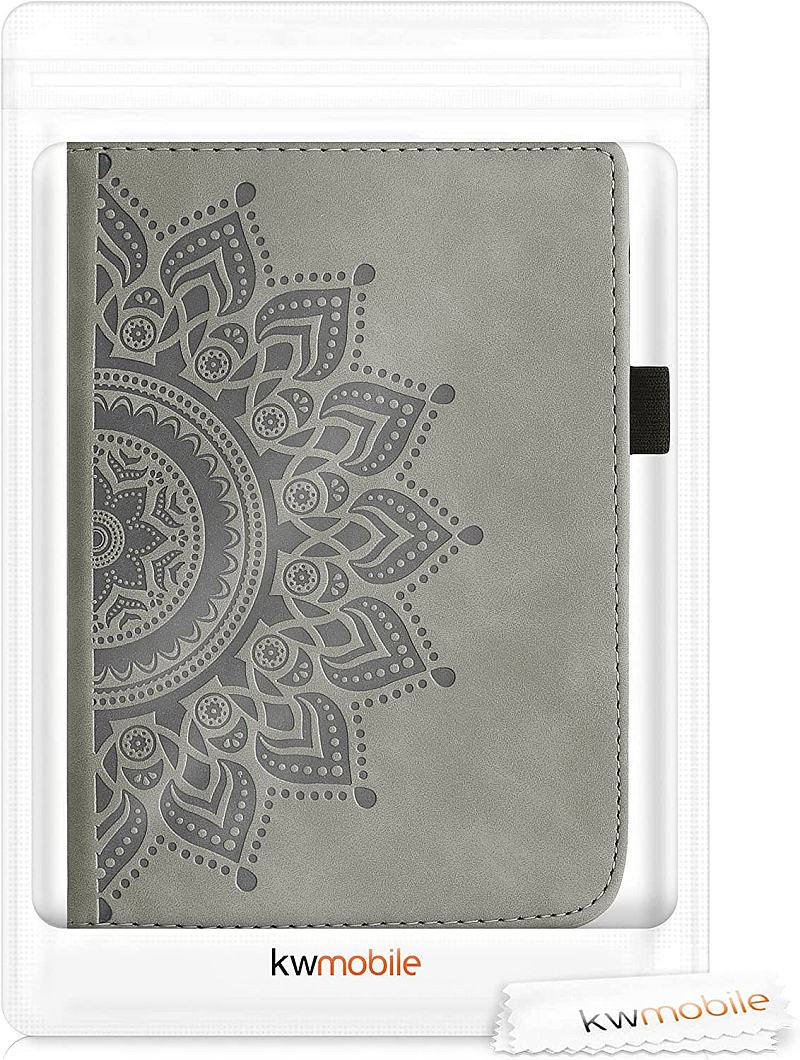 Puzdro KW Mobile - Rising Sun - KW5481706 - pre Pocketbook 616/617/627/628/632/633 - šedé