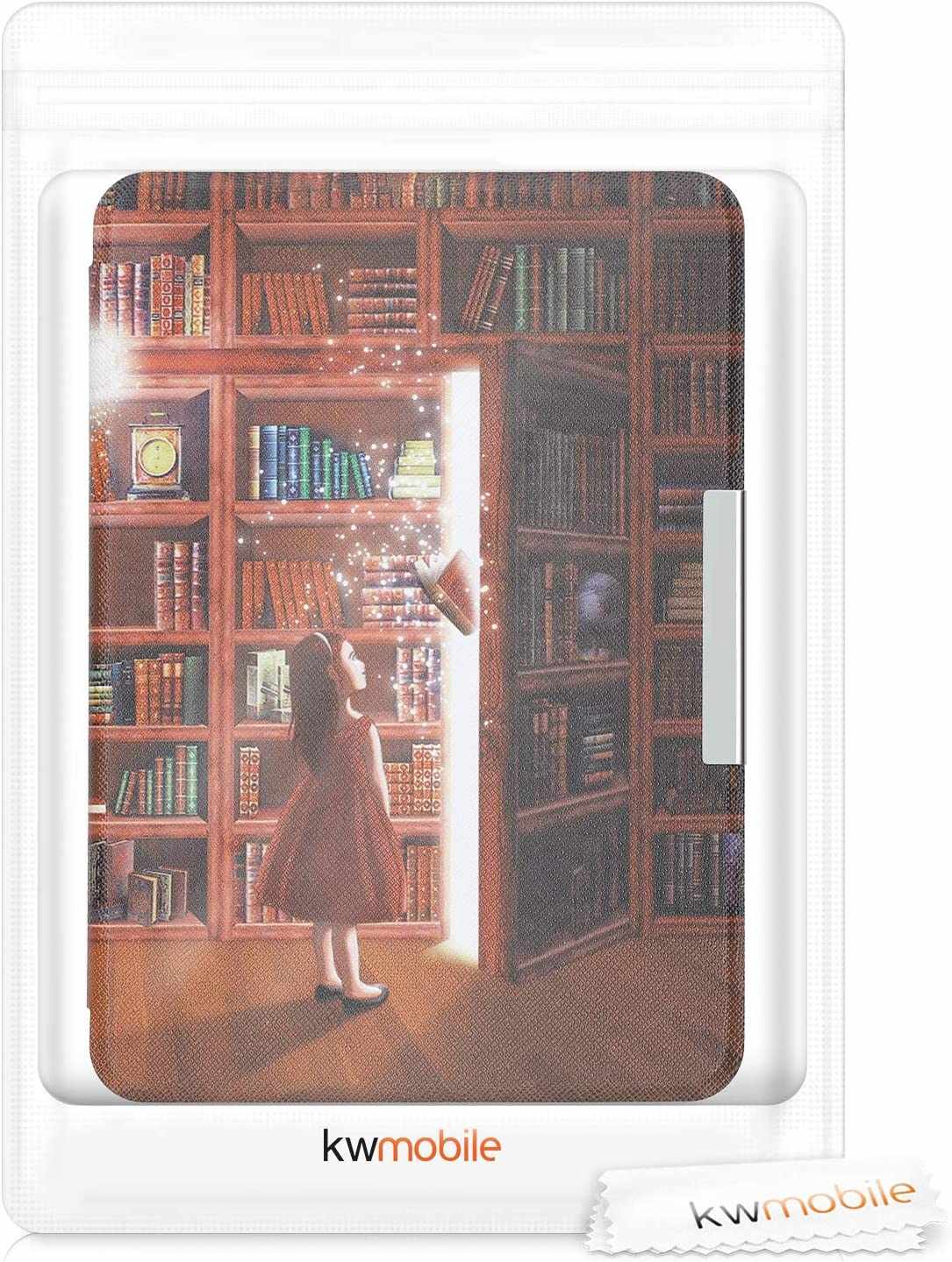 Puzdro KW Mobile - Magical Library - KW4664447 - pre Amazon Kindle Paperwhite 4 (2018) - viacfarebné
