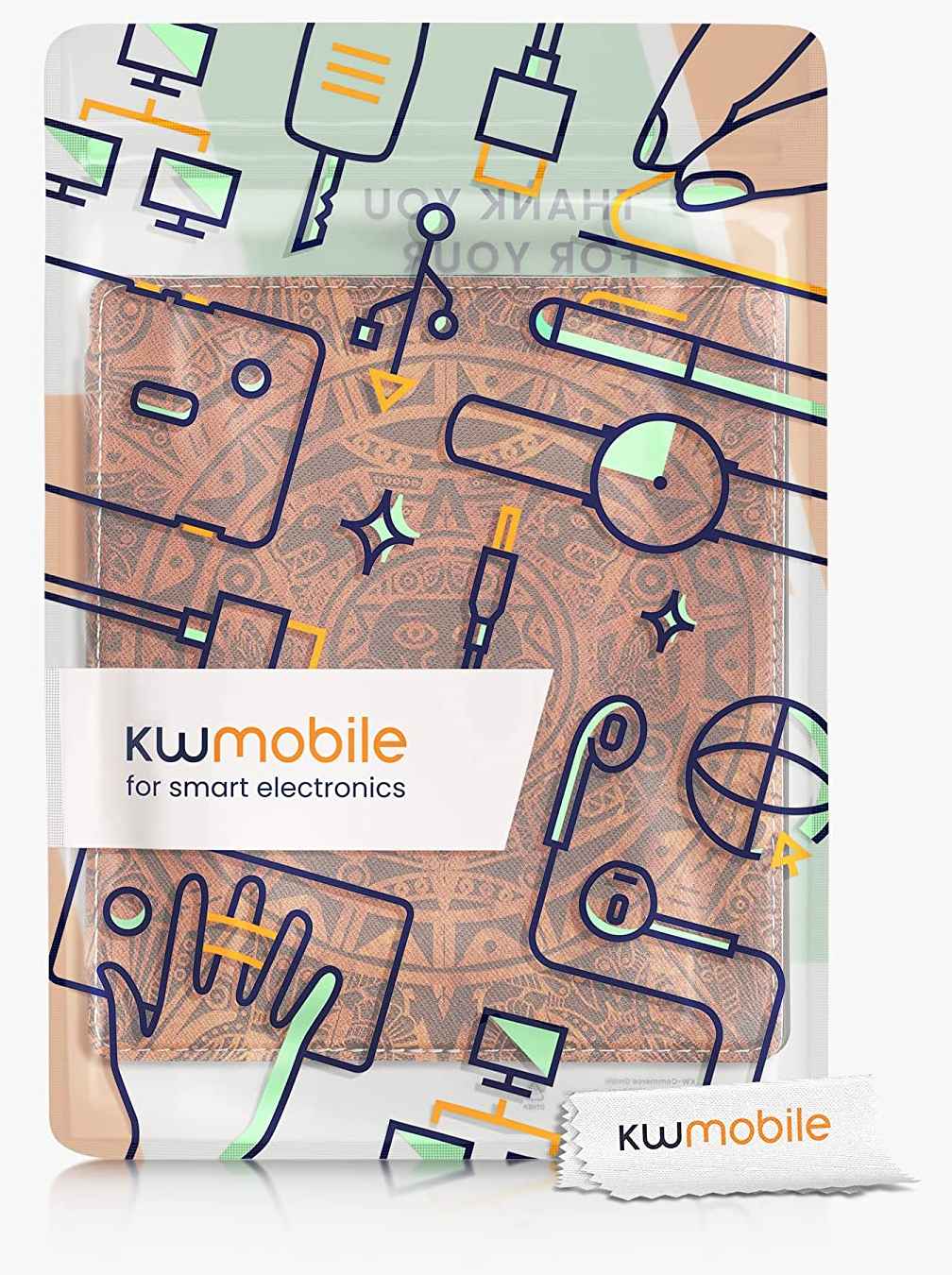 Puzdro KW Mobile - Mayan Calendar - KW4941720 - pre Amazon Kindle Oasis 2/3 - viacfarebné