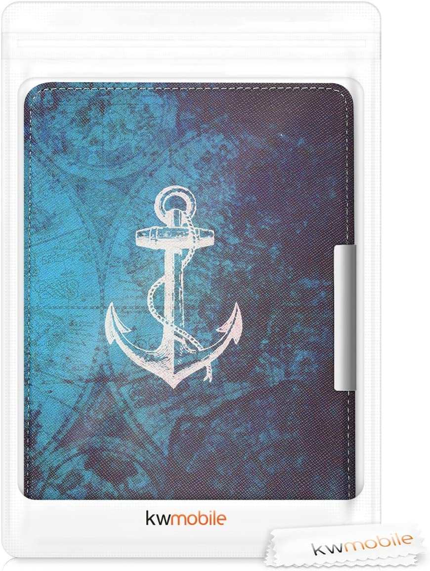 Puzdro KW Mobile - Anchor Map - KW2313640 - pre Amazon Kindle Paperwhite 1/2/3 - viacfarebné
