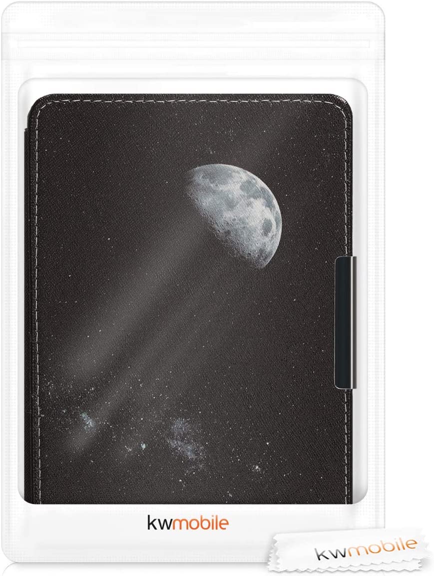Púzdro KW Mobile - Moon - KW4556906 - pre Amazon Kindle Paperwhite 1/2/3 - čierne