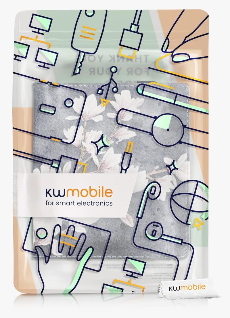 Puzdro KW Mobile - Magnolias - KW4941803 - pre Amazon Kindle Oasis 2/3 - viacfarebné