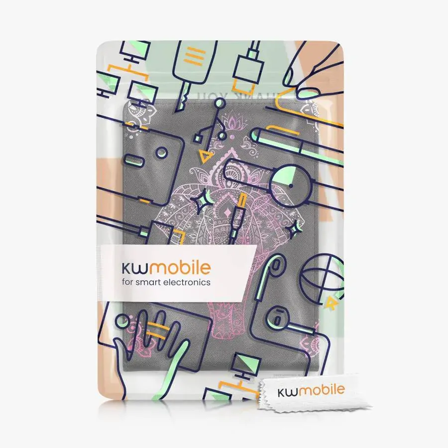 Puzdro KW Mobile - Elephant Sketch - KW5626410 - pre Amazon Kindle Paperwhite 5 (2021) - viacfarebné