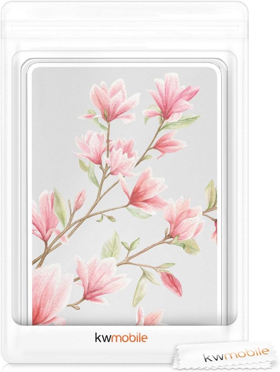Puzdro KW Mobile - Magnolias - KW4610303 - pre Amazon Kindle Paperwhite 1/2/3 - silikónové