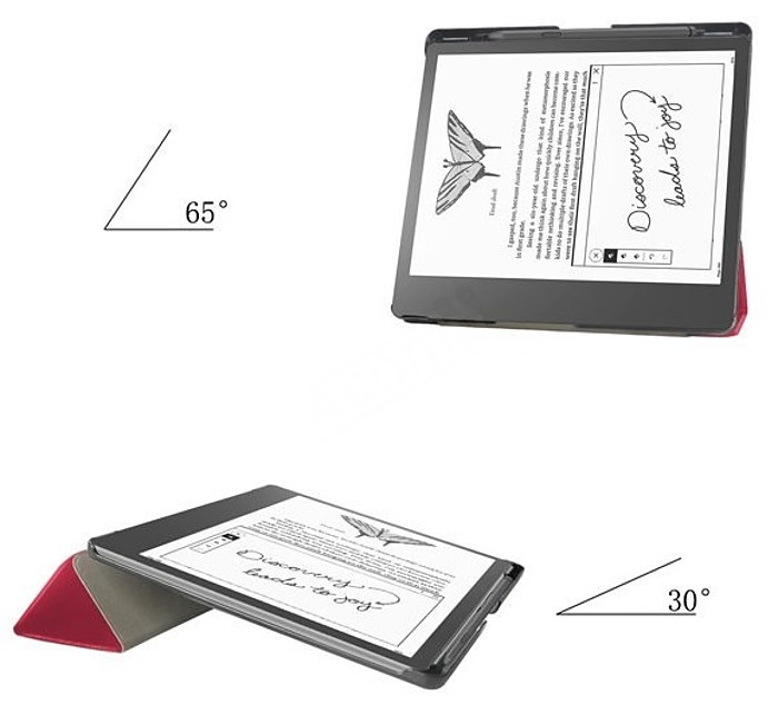 Puzdro B-Safe Stand 3453 na Amazon Kindle Scribe - červené