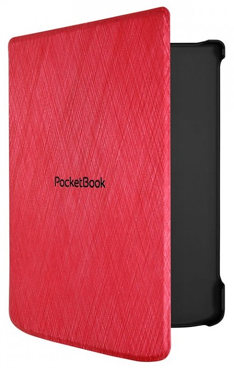 Púzdro H-S-634-R-WW Shell pre Pocketbook 629/634 - Passion Red červené, orig.