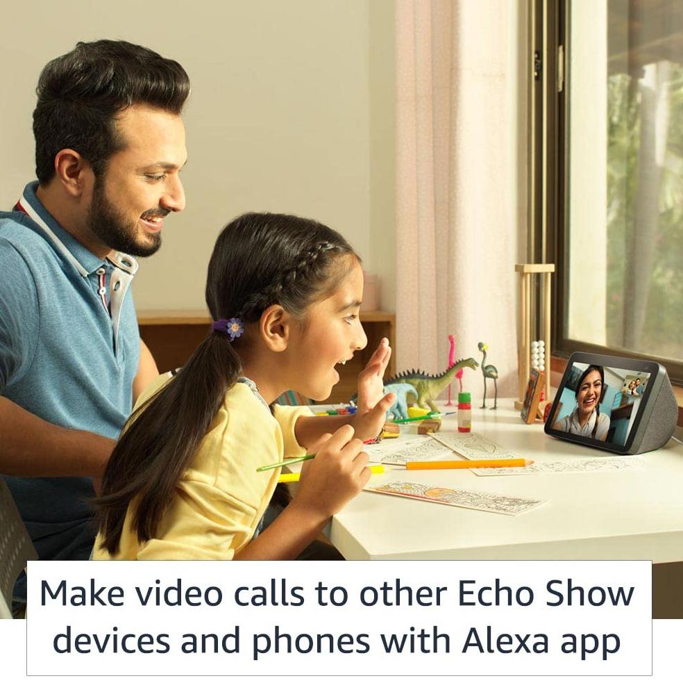 AMAZON ECHO SHOW 8 (2021, 2.GEN) - hlasový asistent s displejom 8" - čierny