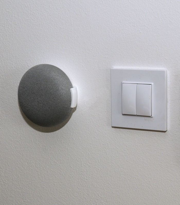 B-SAFE DRŽIAK GOOGLE HOME MINI WALL MOUNT, BIELÝ