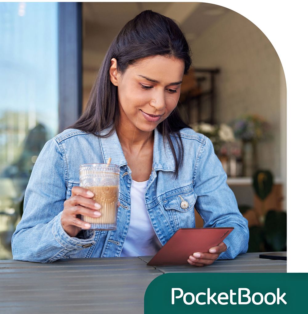 PocketBook 634 Verse Pro - 16 GB, WiFi, Passion Red (červený)