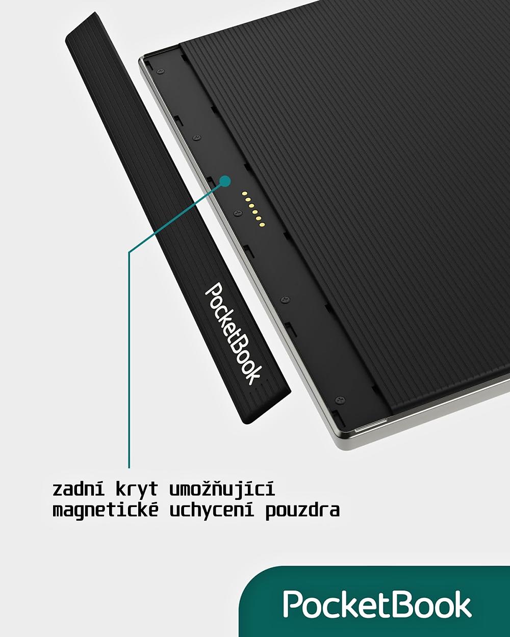 PocketBook 743C InkPad Color 2 - 32GB, WiFi, Silver Moon (strieborný)