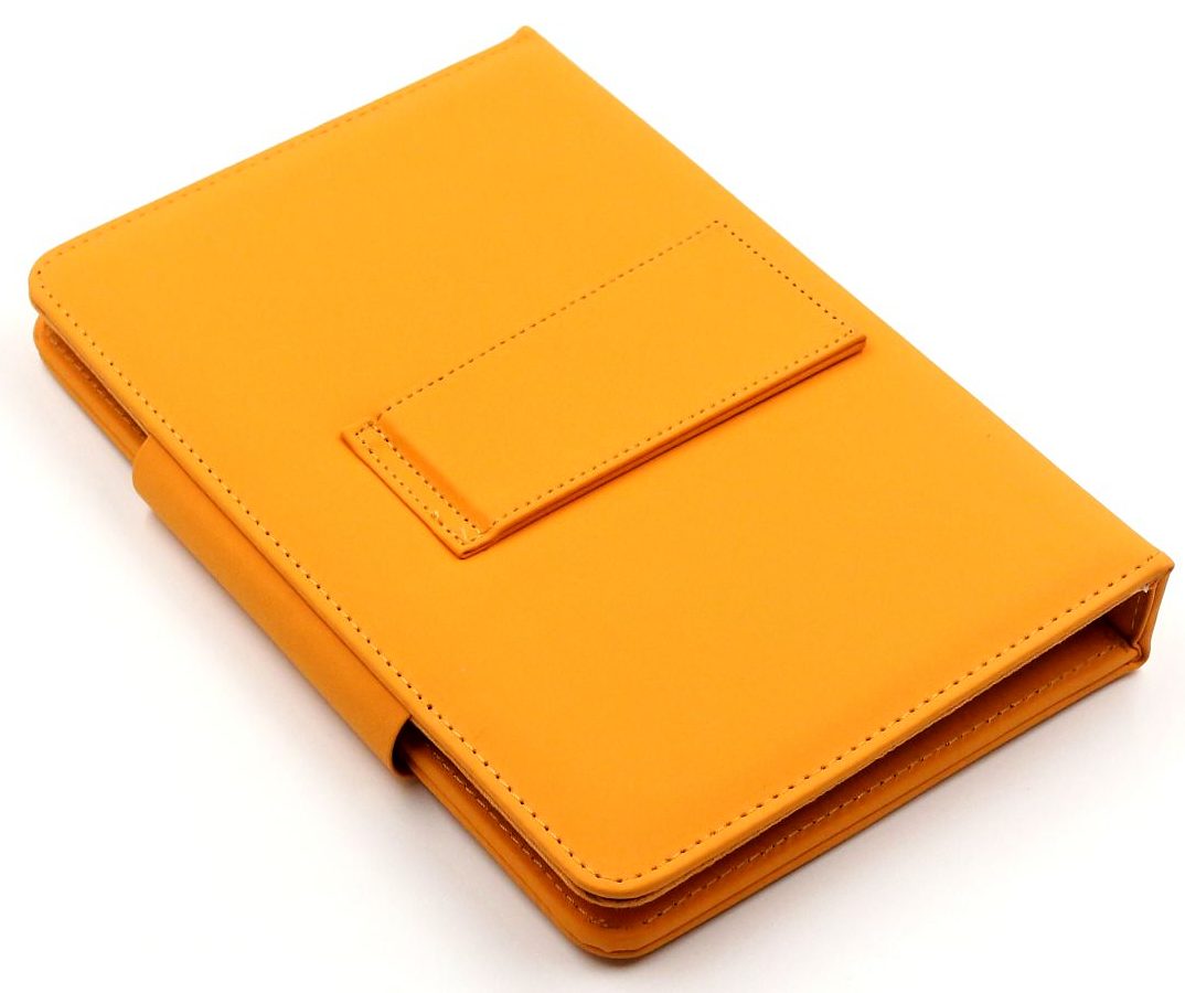 C-TECH PROTECT NUTKC-01O - púzdro univerzálne s klávesnicou pre 7"-7,85" tablety, FlexGrip - oranžové
