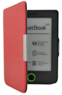 Pocketbook 515 Mini Durable Lock EB02 červené - puzdro, magnet
