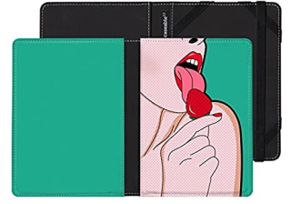 Caseable C10-FS univerzálne púzdro pre čítačky kníh - motív Face Strawberrry