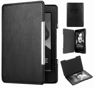 Obal na čítačku Amazon Kindle 4/5 Durable Lock - AKF02 - čierne. magnet