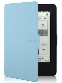 Durable Lock 395 Amazon Kindle 6 - svetlo modré, magnet, AutoSleep