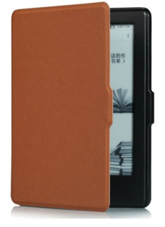 Kindle 8 Durable Lock púzdro DL404 - hnedé, magnetické zatváranie, AutoSleep