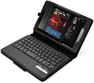 Protect PT143 - Amazon Kindle Fire HD 2.gen 7" - čierne, stojan, bluetooth, klávesnica