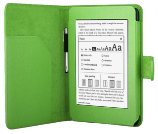 Púzdro pre Amazon Kindle Paperwhite 1, 2, 3 - Protect PT142 - zelené, magnet, AutoSleep