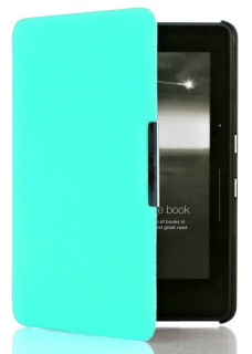 Puzdro Durable Lock pre Amazon Kindle Voyage - tyrkysové, magnet, AutoSleep