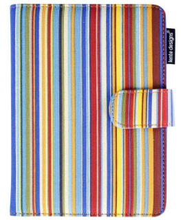 Púzdro Lente Designs pre Amazon Kindle Voyage - motív Sienna Stripes
