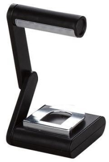 LEA lampička kĺbová Booklights - T-HL-360, 12 LED, pre všetky čítačky kníh - čierna
