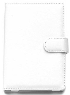Obal na čítačku Pocketbook 614 / 615 / 622 / 623 / 624 / 625 / 626 / 631 / 640 / 641 - FORTRESS FT138, biele, magnet