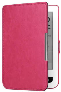 Obal na čítačku Pocketbook 614 / 615 / 624 / 625 / 626 - Durable Lock, tmavo ružové, magnet