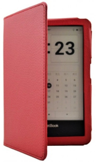 Obal na čítačku Pocketbook 650 Ultra - FORTRESS FT144, červené, magnet