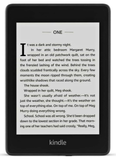 Amazon Kindle Paperwhite 4 - Special Offers, čierny - 8 GB, vodotesný, WiFi, BT, audio
