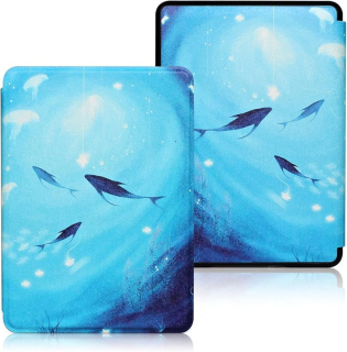 Puzdro Durable Lock KPW4-11 pre Amazon Kindle Paperwhite 4 (2018) - Sea Fish