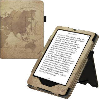 Puzdro KW Mobile Travel Vintage - KW5721006 - pre Amazon Kindle Paperwhite 5 (2021) - viacfarebné