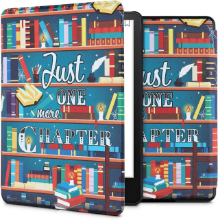 Puzdro KW Mobile - Library Motto - KW5625614 - pre Amazon Kindle Paperwhite 5 (2021) - viacfarebné