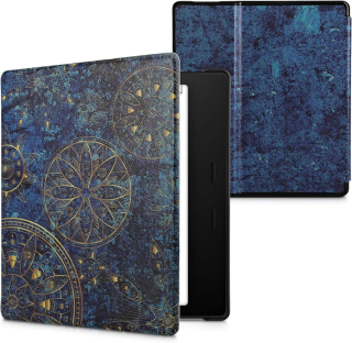 Puzdro KW Mobile - Golden Mandalas - KW4941725 - pre Amazon Kindle Oasis 2/3 - viacfarebné