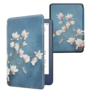 Puzdro KW Mobile - Magnolias - KW5998906 - pre Amazon Kindle 2022 - viacfarebné