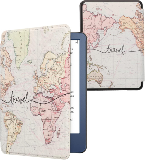 Puzdro KW Mobile - Travel - KW5998902 - pre Amazon Kindle 2022 - viacfarebné
