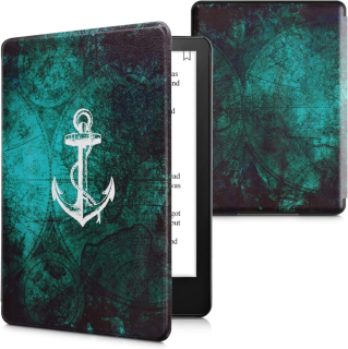 Puzdro KW Mobile - Anchor Map - KW5625636 - pre Amazon Kindle Paperwhite 5 (2021) - viacfarebné