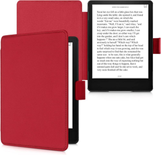 Púzdro KW Mobile (Kalibri) - Real Leather - KA5626620 - pre Amazon Kindle Paperwhite 5 (2021) - červená koža