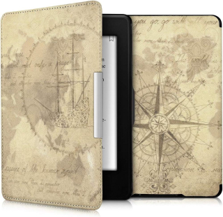 Puzdro KW Mobile - Travel Vintage - KW2313637 - pre Amazon Kindle Paperwhite 1/2/3 - viacfarebné