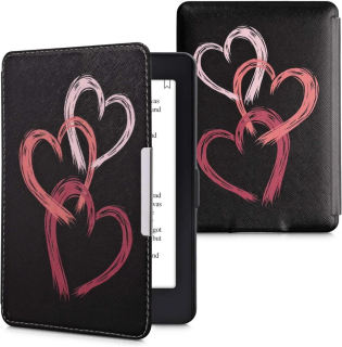 Puzdro KW Mobile - Brushed Heart Abstract - KW4556954 - pre Amazon Kindle Paperwhite 1/2/3 - viacfarebné