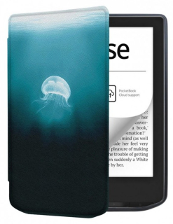 Puzdro B-SAFE LOCK 3514, obal na Pocketbook 629 Verse / 634 Verse Pro - magnetické zatváranie, AutoSleep, motív Medusa