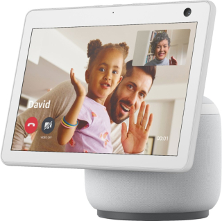AMAZON ECHO SHOW 10 (2023, 3.GEN) - otočný hlasový asistent s displejom 10" - biely