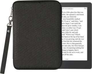 Puzdro KW Mobile Neoprene Zipper Stand - KW5962601 - Univerzálne puzdro pre čítačky 6" so stojanom - čierne