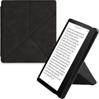 Puzdro KW Mobile - Origami Nubuk Stand - KW6006901 - pre Amazon Kindle Oasis 2/3 - čierne