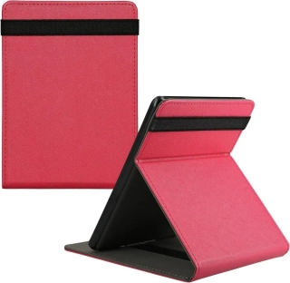 Puzdro KW Mobile - Case with Strap Stand - KW5626377 - pre Amazon Kindle Paperwhite 5 (2021) - tmavo ružové