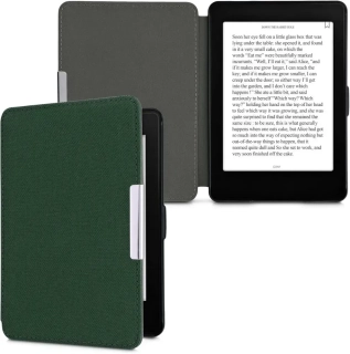 Púzdro KW Mobile - Nylon Book - KW4948780 - pre Amazon Kindle Paperwhite 1/2/3 - zelené